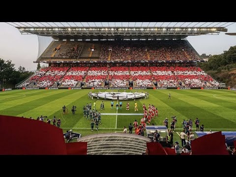 HINO DA LIGA DOS CAMPEÕES 🏆 NA PEDREIRA 11 ANOS DEPOIS | SC Braga vs Panathinaikos FC 🇬🇷 2023