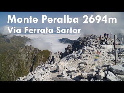 Via Ferrata Sartor al Monte Peralba - Sappada - GoPro e volo drone