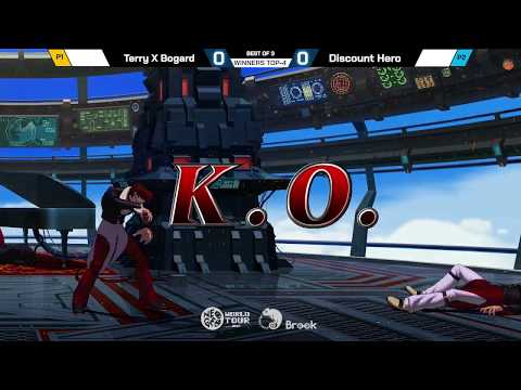 Terry X Bogard vs Discount Hero - KOF XIII Neo Geo World Tour Special Stage Magfest Losers TOP-4