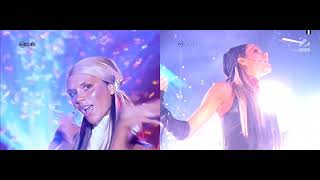 Victoria Beckham - Not Such an Innocent Girl - Both Performances Side-by-Side