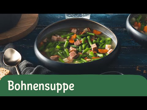 Grüne Bohnensuppe mit Kassler – Hausmannskost wie von Oma 🍜 | REWE Deine Küche