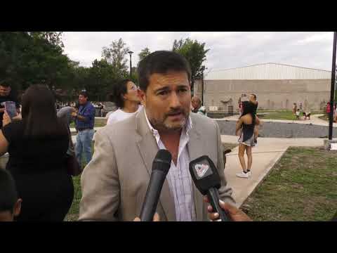 Inauguraron una plaza en La Silleta