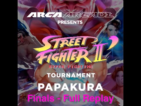 Street Fighter II - Hyper Fighting Tournament (finals full replay)