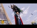 Thor vs Loki - Stark Tower Fight Scene | The Avengers (2012) Movie Clip HD 4K