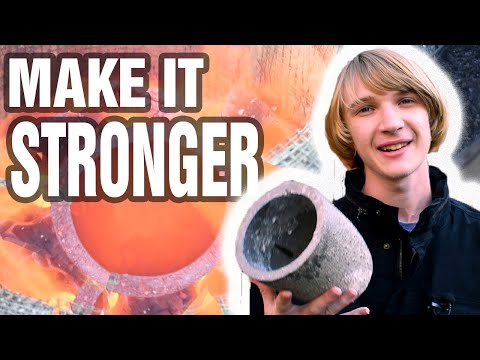 How to easily temper a crucible!