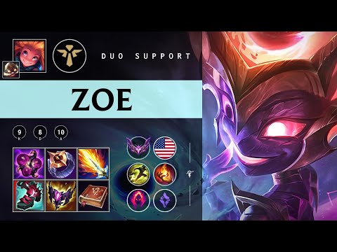 Zoe Support vs Morgana - NA Master Patch 25.24
