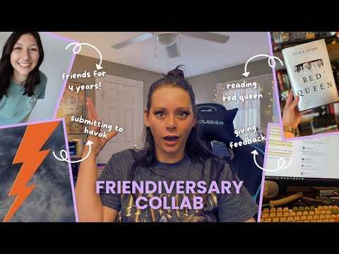 DOUBLE CHALLENGE: Red Queen Buddy Read & My 1st Attempt at Writing Middle Grade! // vlog