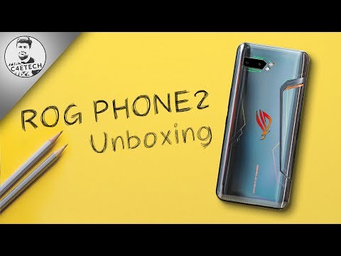 ROG Phone 2 Detailed Unboxing - @38K It's AMAZING!!!!