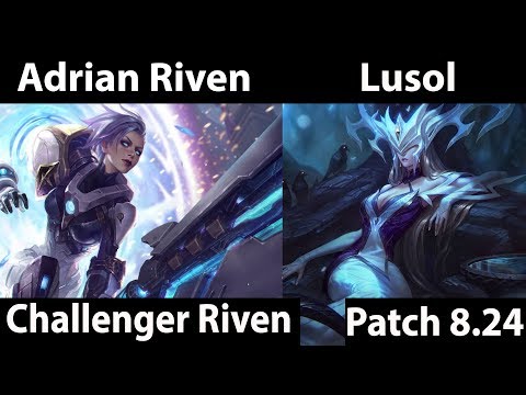 [ Adrian Riven ] Riven vs Lissandra [ Lusol ] Top  - The power of hyper carrying pog