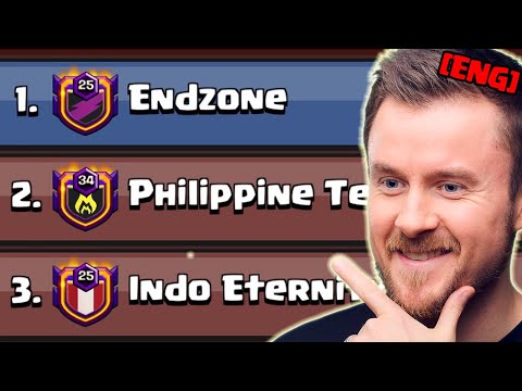 RANK 1 vs RANK 2 Team in the Clan War League Group