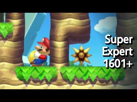 Super Expert Endless 1601+ Clears in Mario Maker 2
