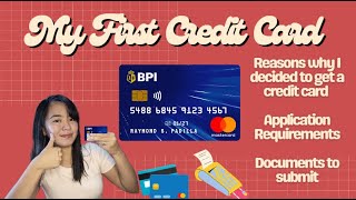 BPI BLUE MASTERCARD | My First Credit Card