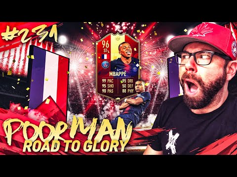 OMG I PACK 96 TOTS MBAPPE!!!!! - POOR MAN ROAD TO GLORY #231 - FIFA 19 Ultimate Team of The Season