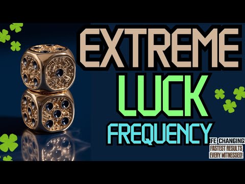 Quantum Luck Switch | Exaggerated Luck Booster + Bad Luck Dissolver [777.7Hz + 963.3Hz + 888.8Hz]