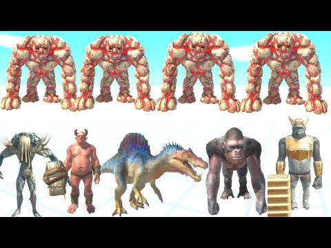 GOLEM FACE FACTIONS  -  ANIMAL REVOLT BATTLE SIMULATOR