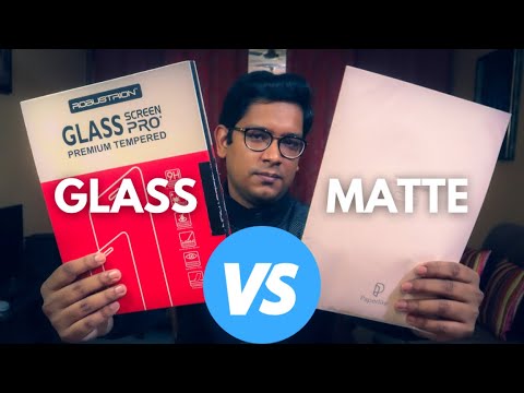 Tempered Glass vs Matte Screen Protector for iPad | THE CONCLUSION!