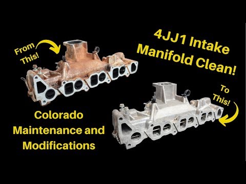 How To Clean The 4JJ1 Intake Manifold | Colorado MnM Series