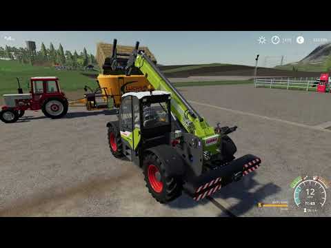 Farming Simulator 19 πως φτιαχνω τροφη για τις αγελαδες. how  make food for cows