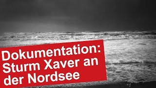 preview picture of video 'Orkan: Sturm Xaver zieht über Dänemark'