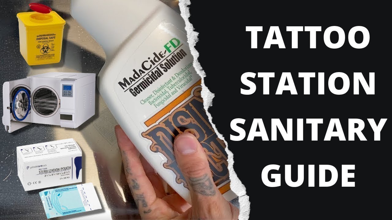 Setting Up Your Tattoo Station | How To Sterilise Your Equipment & Prevent Blood Borne Pathogens