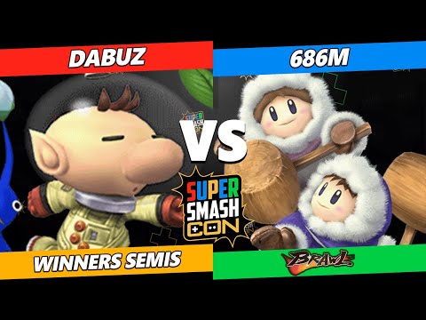 SSC 2022 Winners Semis  - Dabuz (Olimar) Vs. 686M (Ice Climbers) Smash Brawl Tournament
