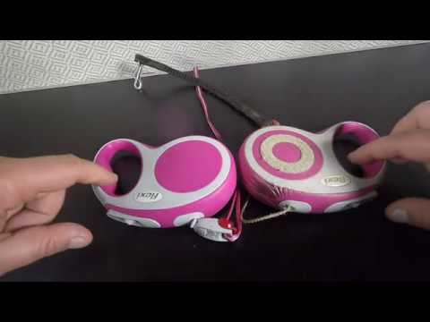 Flexi Roll-Leine Vario S nach einem Jahr im Vergleich