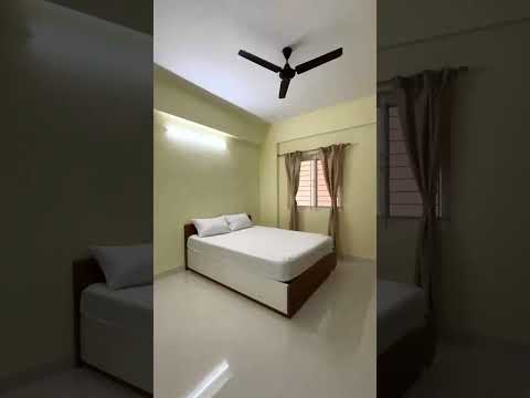 Video thumbnail for A511: Fully Furnished 1 BHK Flat for rent in Hennur | Kots Byrathi