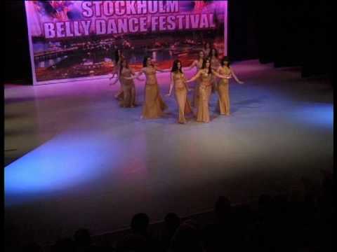 Mercedes Nieto and the Nymph Oriental Dance Company at the Stockholm Bellydance Festival