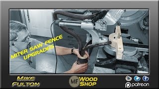 Miter Saw Fence Upgrades