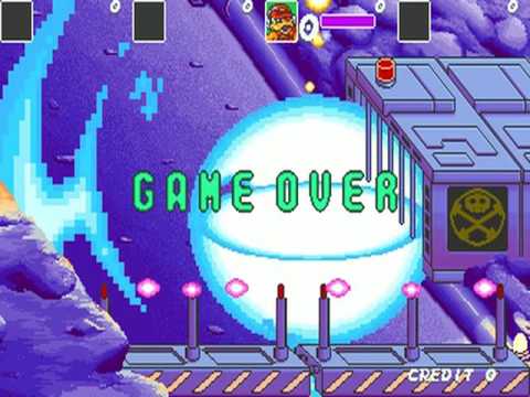 Bucky O'Hare (Konami 1992)  Attract Mode 60fps