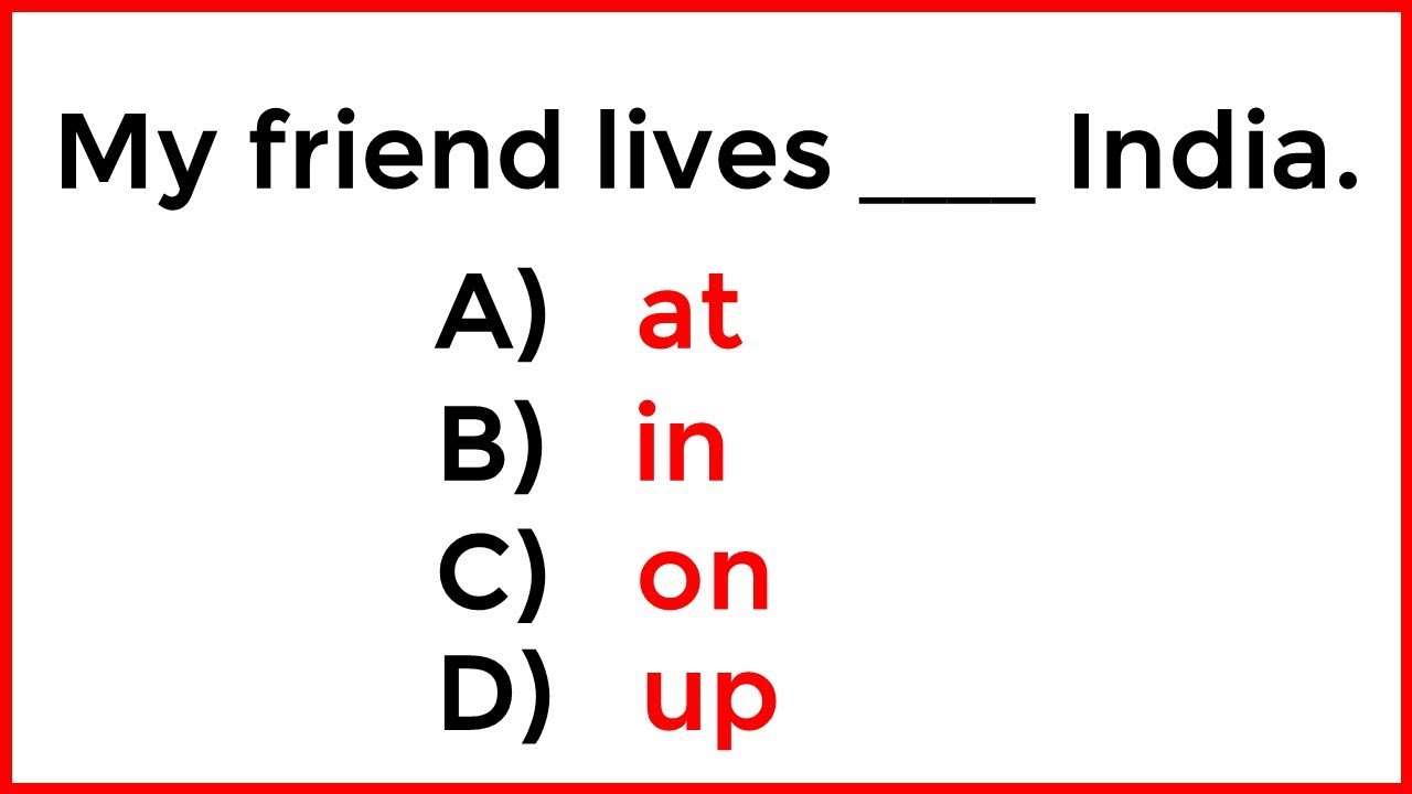 Test Your English Grammar Skills! ✍️ | Preposition Quiz | Improve Your English Today!