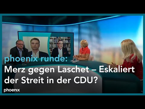 phoenix runde: Merz gegen Laschet – Eskaliert der Streit in der CDU?