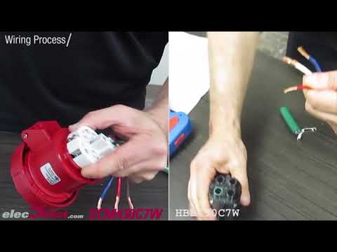 Pin & Sleeve Connector Installation - ElecDirect vs. Hubbell
