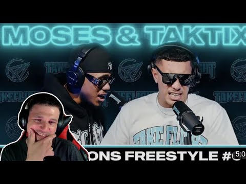 Moses & Taktix | Sky Sessions Freestyle - UK Reaction