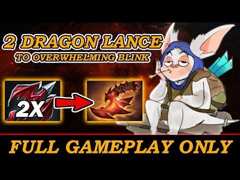 2 Dragon Lance to Overwhelming Blink - Full Gameplay Meepo #114