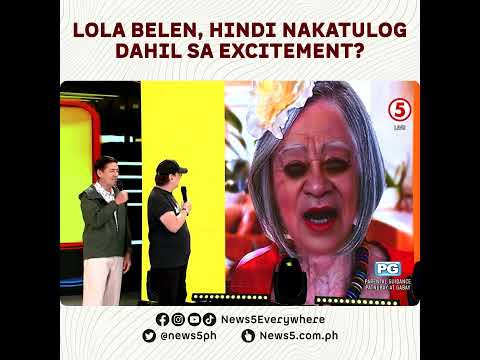 Lola Belen, excited ng makilala ng Legit Dabarkads ang isa pa niyang apo