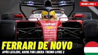 COM NOVA ASA MACARENA HAMILTON LIDERA TL2 NA HUNGRIA | FÓRMULA 1 2026