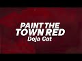 Doja Cat Paint The Town Red Lyrics