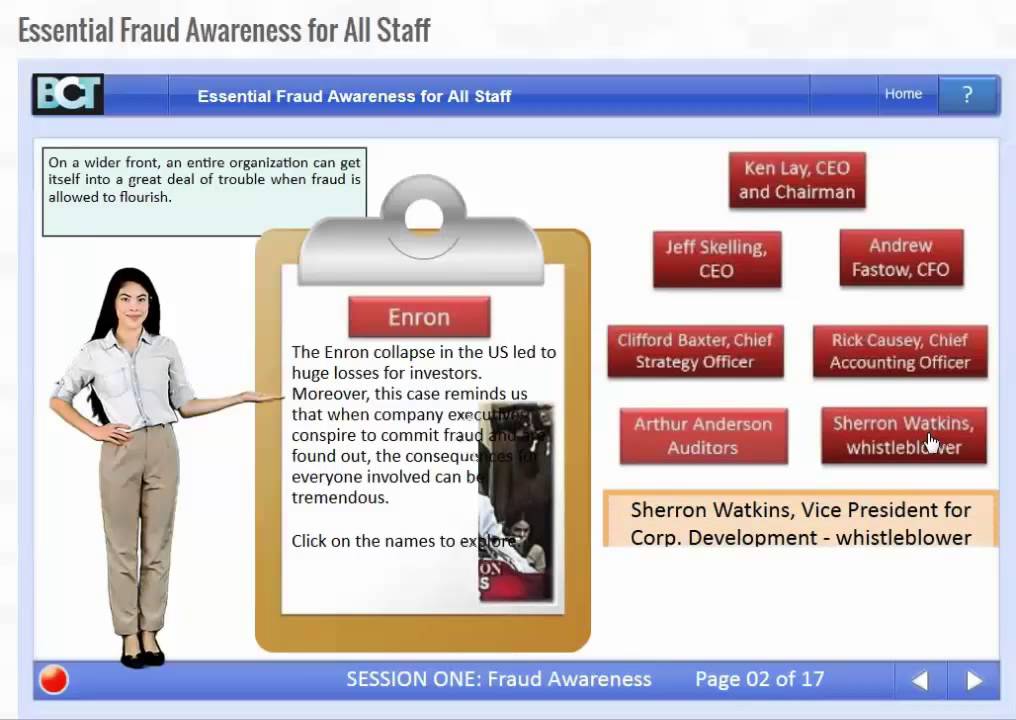 Essential Fraud Awareness for all Staff Online Course