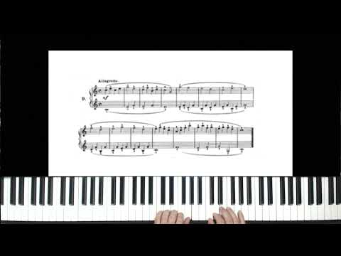 Czernyana - fascicolo I - n. 9 - Allegretto - piano tutorial by Antonio De Angelis