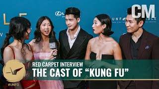 The Cast of Kung Fu Are Truly Family | UNFO 2023 Red Carpet with Leenda Dong