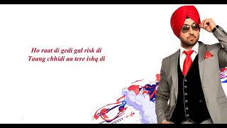 Diljit Dosanjh Raat Di Gedi Lyrics | Imslv