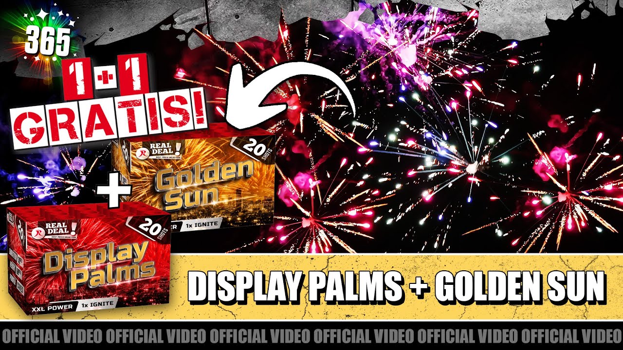 Video Display Palms + Golden Sun