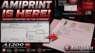 AmiPrint on the A1200NG            A First Look! 