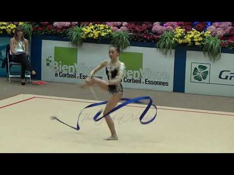 Uzume KAWASAKI (JPN) ribbon - 2015 Corbeil senior AA