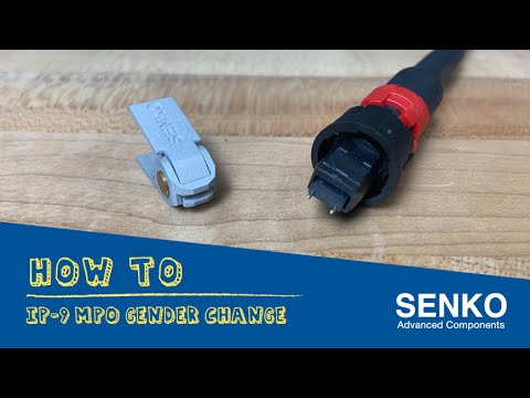IP-9 MPO Gender Change » SENKO Advanced Components, Inc.