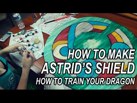 Props Corner Episode 8: Astrid's Shield (How to Train Your Dragon )
