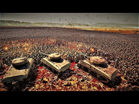 Modern Soldiers Bring Absolute Destruction to Sauron Island Zombies l Ultimate Epic Battle Simulator