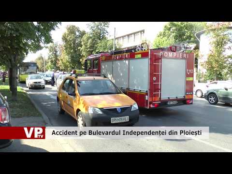 Accident pe Bulevardul Independenței din Ploiești