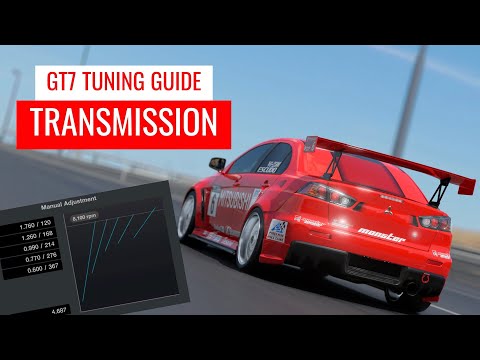 Gran Turismo 7 Tuning For Beginners - Transmission & Gear Ratios